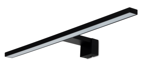 Lampa LED do lustra nad szafkę 10W IP44 ELENA czarna