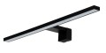 Lampa LED do lustra nad szafkę 10W IP44 ELENA czarna
