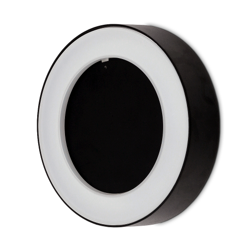 Zewnętrzna lampa ścienno-sufitowa IP54 LED 12W MORENO.A czarny