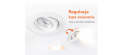 Lampa wpuszczana downlight LED 7W 595lm średnica 9 cm KARO IP20 CCT