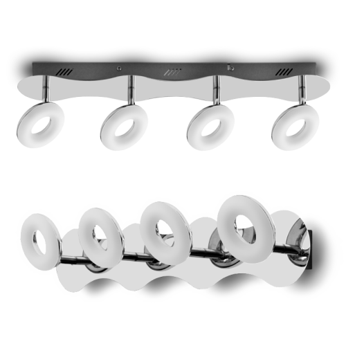 Lampa ścienno-sufitowa regulowana LED 4x5W ID2728