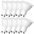 Zestaw 10x żarówka SMD LED GU10 4W=40W 320lm biała neutralna